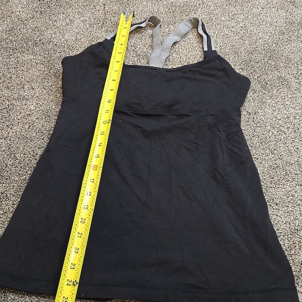 Lululemon Women Cross my heart Active Yoga Sporty Tank Top 4 - Picture 3 of 9